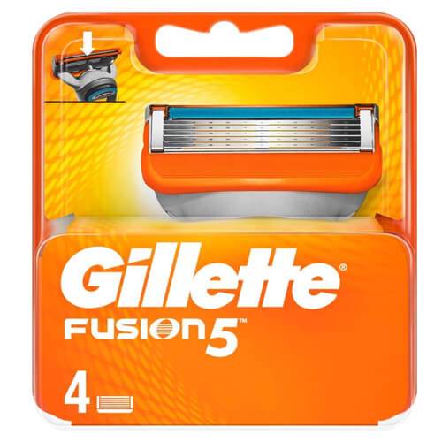 GILLETTE ανταλλακτικές λεπίδες fusion5 4τεμ