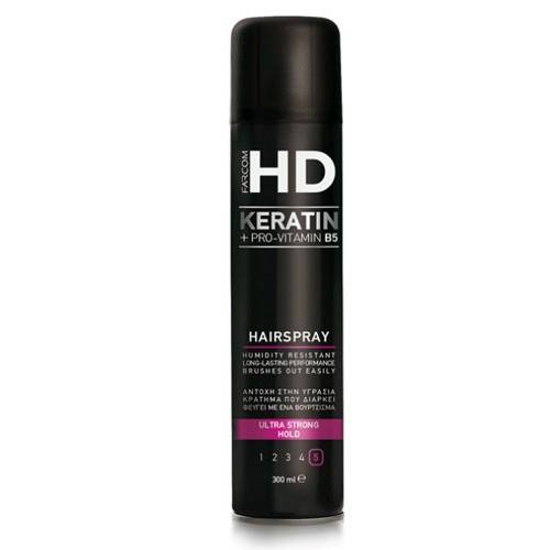 FARCOM HD hair spray No5 ultra strong hold 300ml