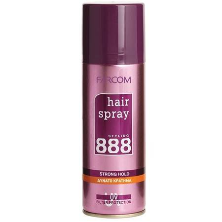 FARCOM 888 hair spray δυνατό κράτημα 200ml