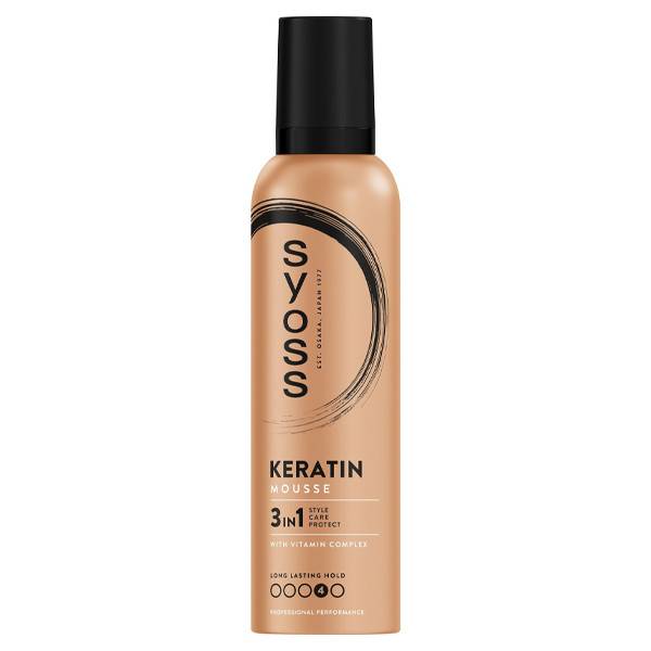 SYOSS mousse αφρός μαλλιών keratin 250ml