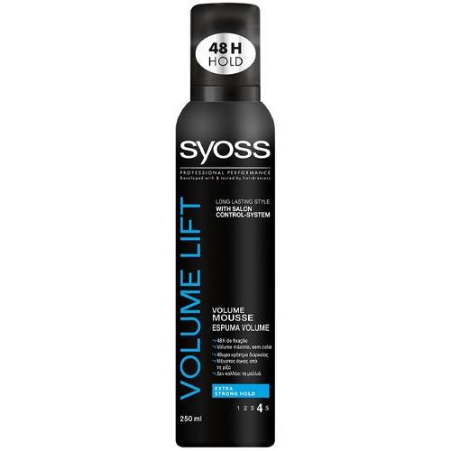 SYOSS mousse αφρός μαλλιών volume lift 250ml