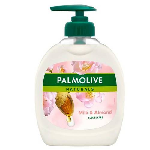PALMOLIVE κρεμοσάπουνο naturals με γάλα και αμύγδαλο με αντλία 300ml