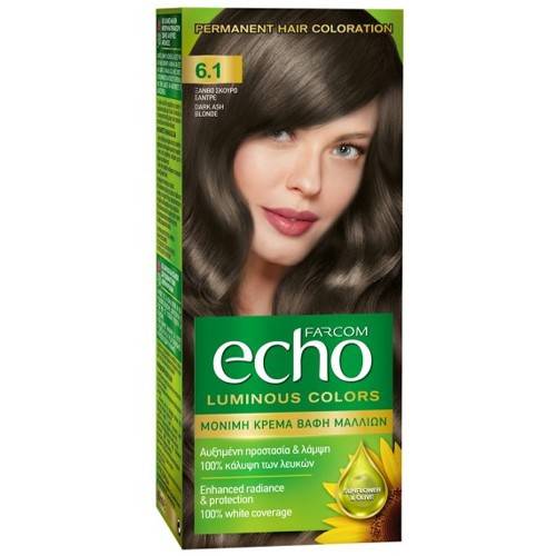 FARCOM Echo βαφή μαλλιών No6.1 60ml