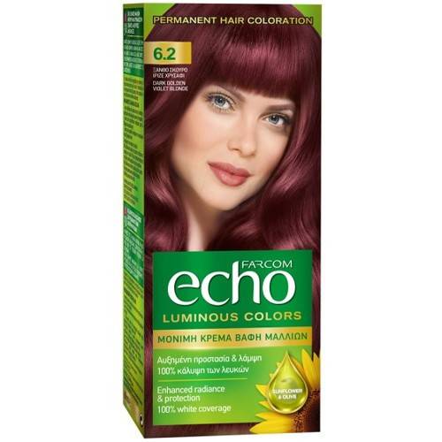 FARCOM Echo βαφή μαλλιών No6.2 60ml
