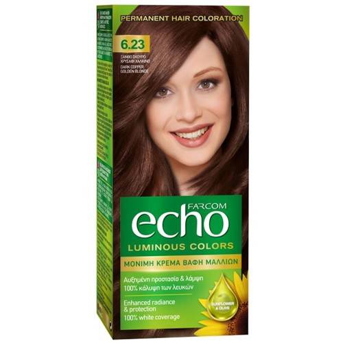 FARCOM Echo βαφή μαλλιών No6.23 60ml