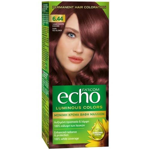 FARCOM Echo βαφή μαλλιών No6.44 60ml