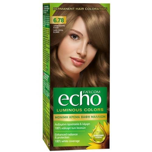 FARCOM Echo βαφή μαλλιών No6.78 60ml