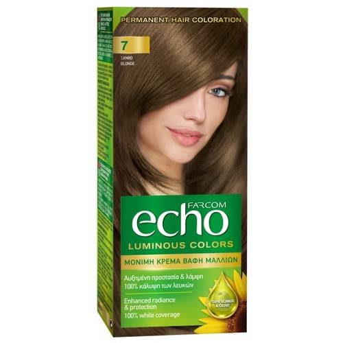 FARCOM Echo βαφή μαλλιών No7 60ml