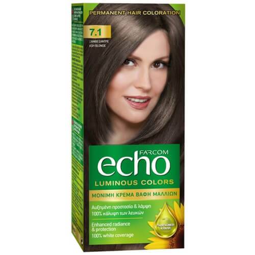 FARCOM Echo βαφή μαλλιών No7.1 60ml