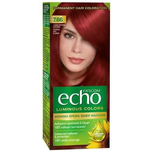 FARCOM Echo βαφή μαλλιών No7.66 60ml
