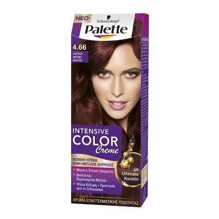 SCHWARZKOPF Palette intensive color creme 4,66 καστανό έντονο κόκκινο 50ml
