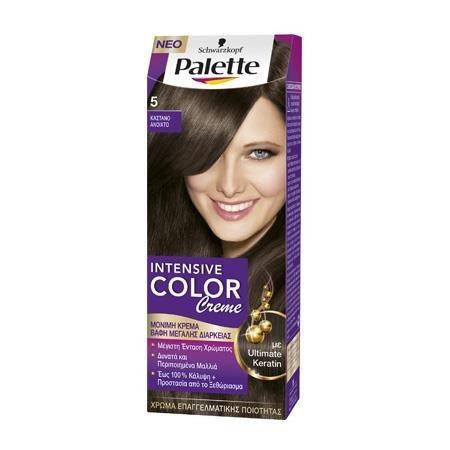 SCHWARZKOPF Palette intensive color creme 5 καστανό ανοιχτό 50ml