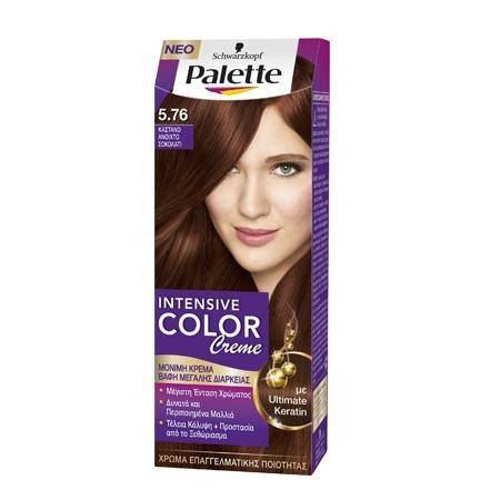 SCHWARZKOPF Palette intensive color creme 5,76 καστανό ανοιχτό σοκολατί 50ml