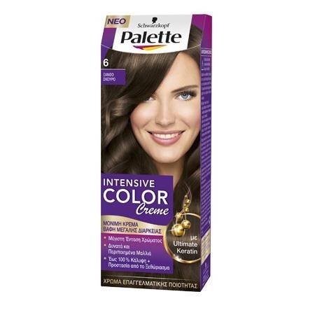 SCHWARZKOPF Palette intensive color creme 6 ξανθό σκούρο 50ml