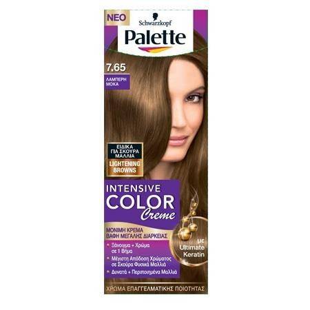 SCHWARZKOPF Palette intensive color creme 7,65 λαμπερή μόκα 50ml