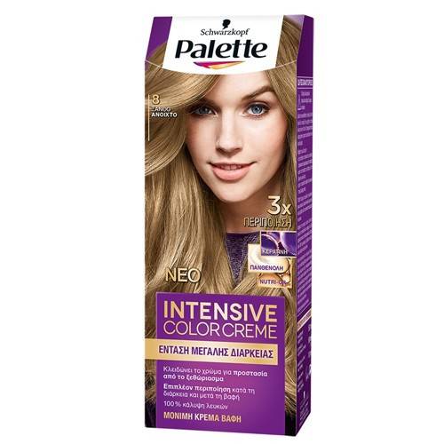 SCHWARZKOPF Palette intensive color creme 8 ξανθό ανοιχτό 50ml