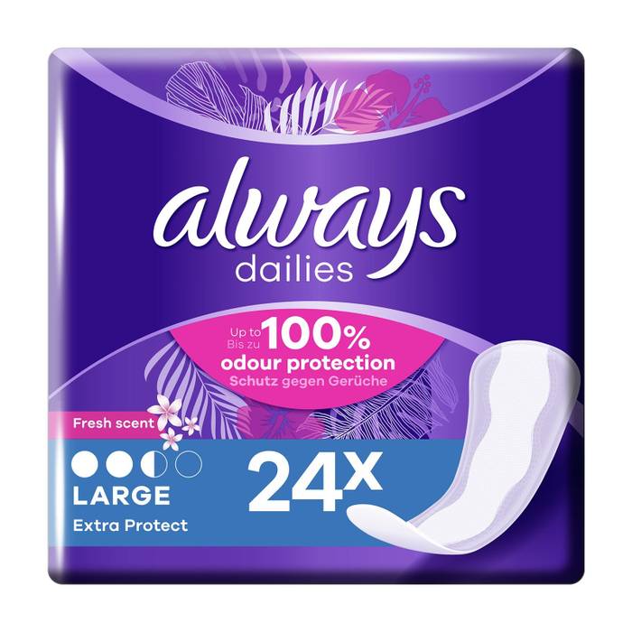 ALWAYS σερβιετάκια Extra Protect large 24τεμ