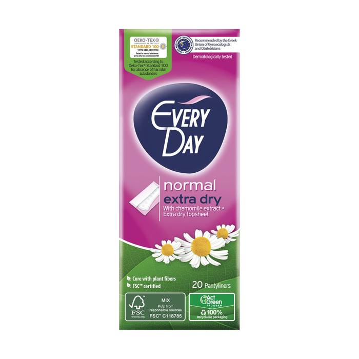 EVERY DAY σερβιετάκια extra dry normal 20τεμ
