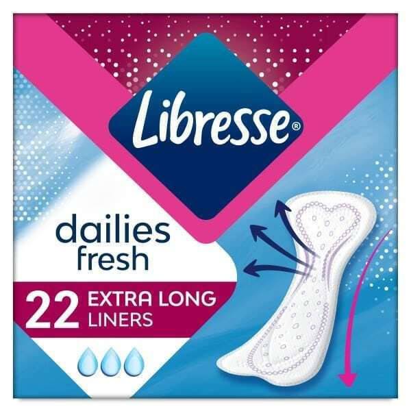 LIBRESSE σερβιετάκια extra long 22τεμ