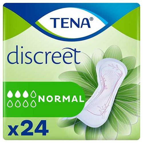 TENA discreet lady σερβιέτες ακράτειας maxi night 24τεμ