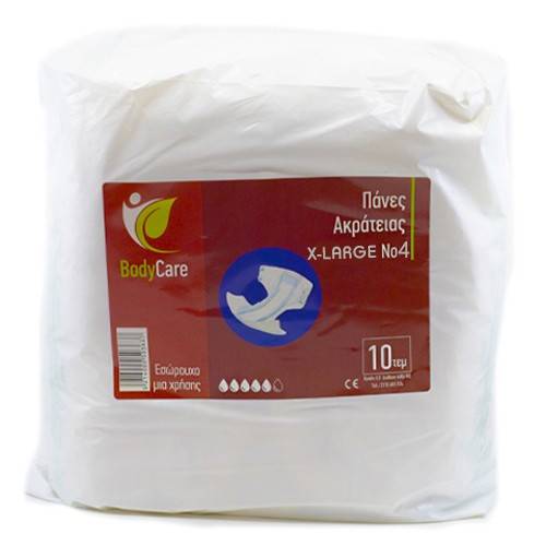 BODYCARE πάνες ακράτειας extra large 10τεμ