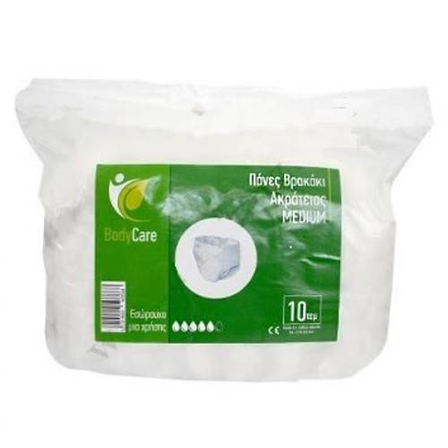 BODYCARE πάνα βρακάκι ακράτειας medium 10τεμ