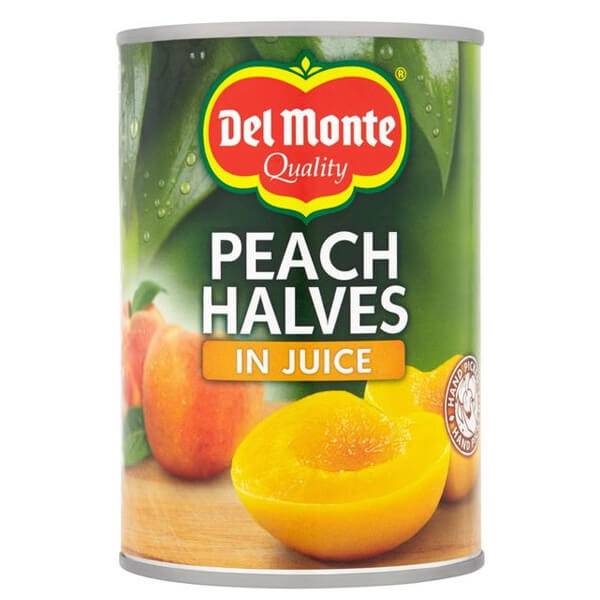 DEL MONTE κομπόστα ροδάκινο μισό σε σιρόπι 420gr