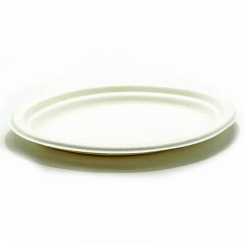 ECOCARE βιοδιασπώμενες πιατέλες 32cm 5τεμ