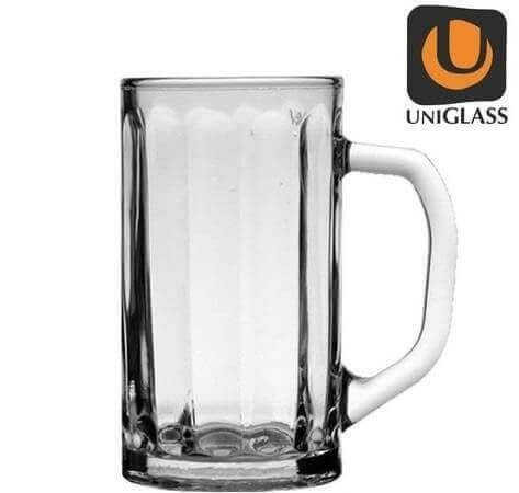 UNIGLASS ποτήρι γυάλινο μπύρας nicol 40cl 6τεμ 50803