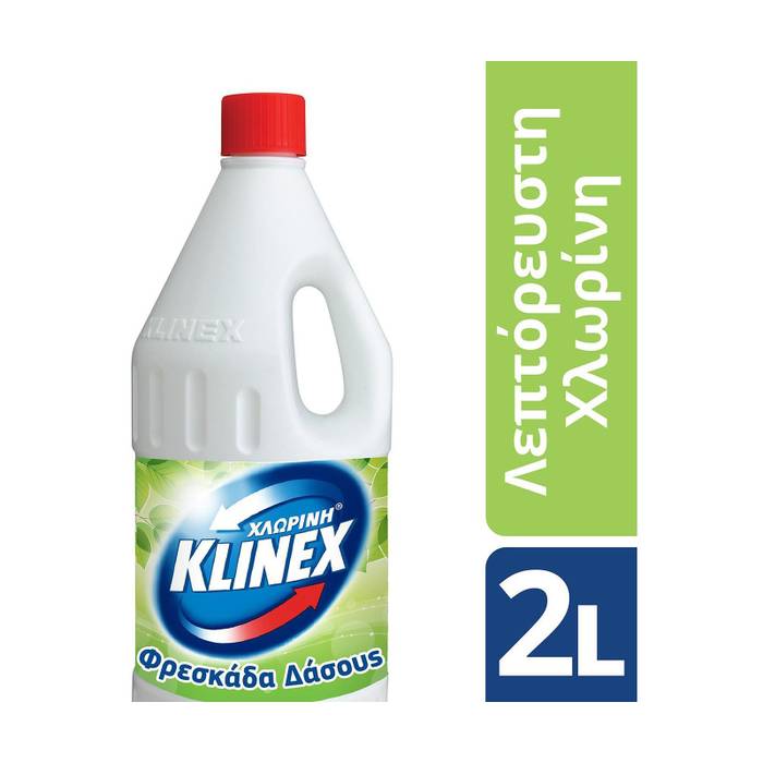 KLINEX χλωρίνη λεπτόρρευστη φρεσκάδα δάσους 2lt