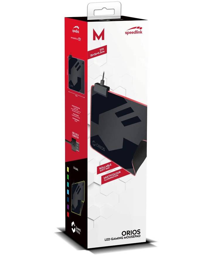 SPEEDLINK mouse pad με led lighting για PC 1τεμ
