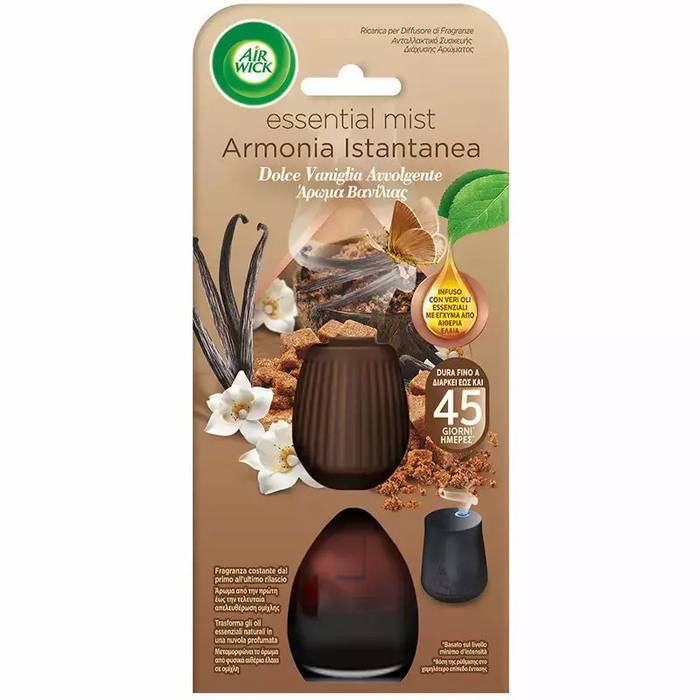 AIR WICK ανταλλακτικό αποσμητικό χώρου essentials mist Βανίλια και Άνθη Κερασιάς 20ml