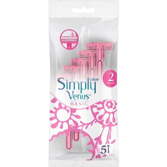 GILLETTE ξυραφάκια simply venus 5τεμ