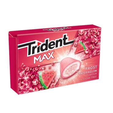 TRIDENT τσίχλες max frost καρπούζι 20gr