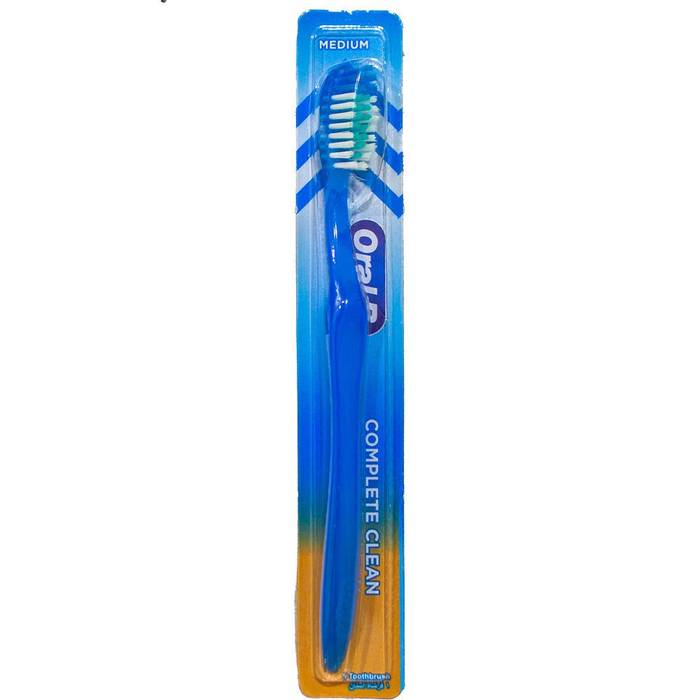 ORAL-B οδοντόβουρτσα complete clean μέτρια σε διάφορα χρώματα 1τεμ