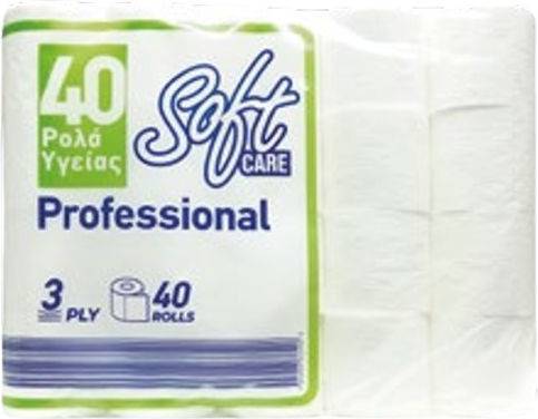 SOFTCARE χαρτί υγείας Professional 3φυλλο 40x80gr
