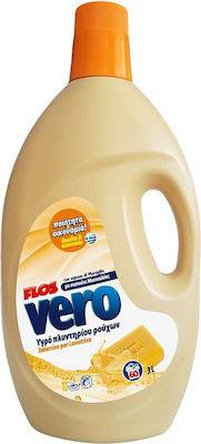 FLOS Vero υγρό πλυντηρίου ρούχων Μασσαλίας 60μεζ 3lt