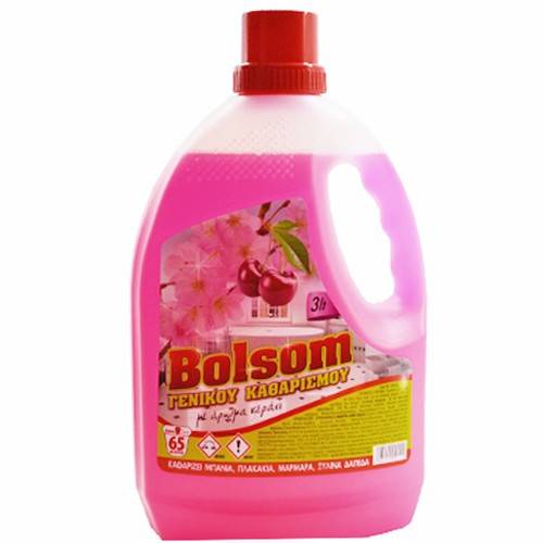 BOLSOM υγρό γενικού καθαρισμού με κεράσι 3lt