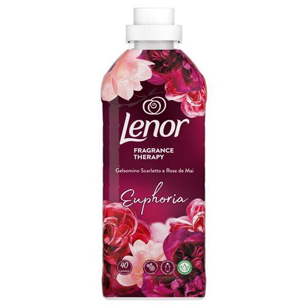 LENOR συμπυκνωμένο μαλακτικό ρούχων gelsomino scarlatto jasmine 40μεζ 840ml