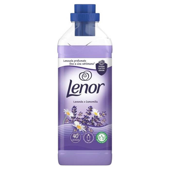LENOR συμπυκνωμένο μαλακτικό ρούχων lavanda και chamomile 40μεζ 840ml