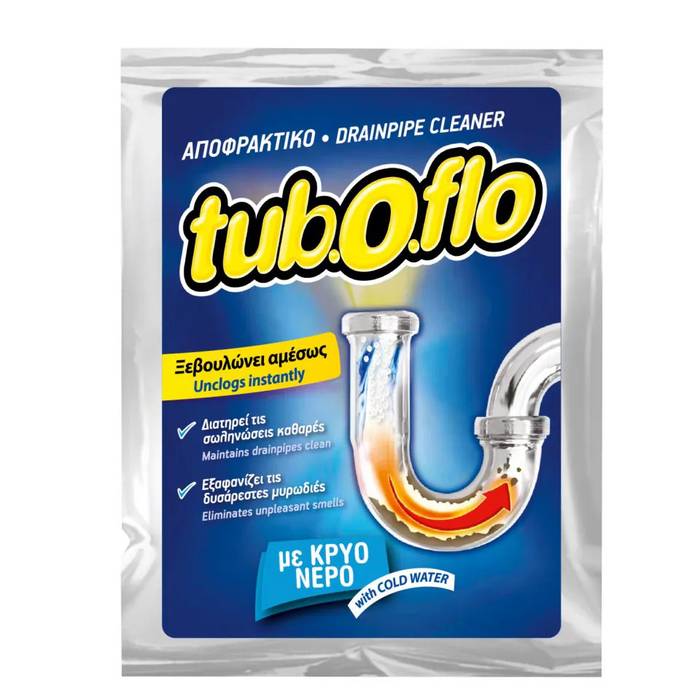 TUBOFLO αποφρακτικό για κρύο νερό 60gr