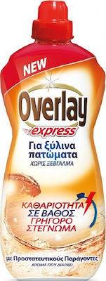 OVERLAY express καθαριστικό πατώματος για ξύλινες επιφάνειες 1lt