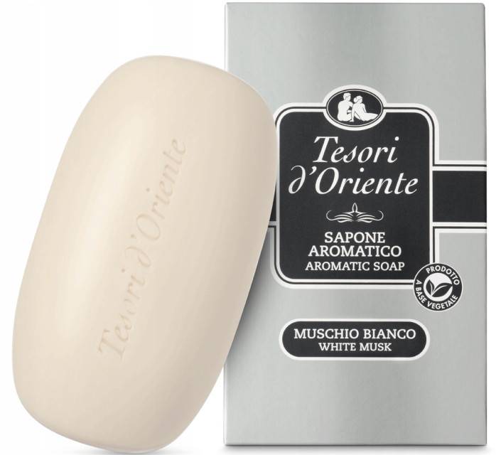 TESORI D'ORIENTE σαπούνι Muschio Bianco 125gr