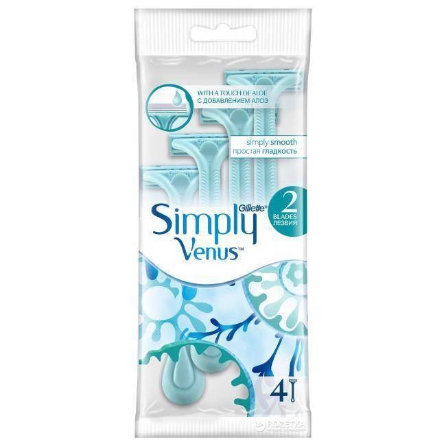 GILLETTE ξυραφάκια simply venus 2 4τεμ