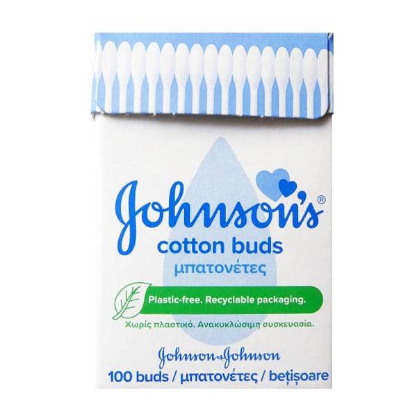 JOHNSON'S μπατονέτες 100τεμ