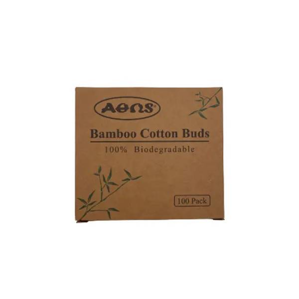 ΑΘΩΣ ωτοκαθαριστές bamboo 100τεμ