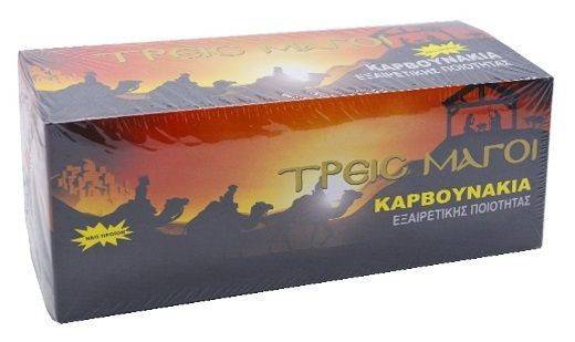 METALLEX Τρεις Μάγοι καρβουνάκι μεσαίο 33mm 20x6τεμ