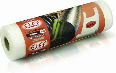 El-Ef σακούλες ρολό No42 26+13x42cm 200τεμ