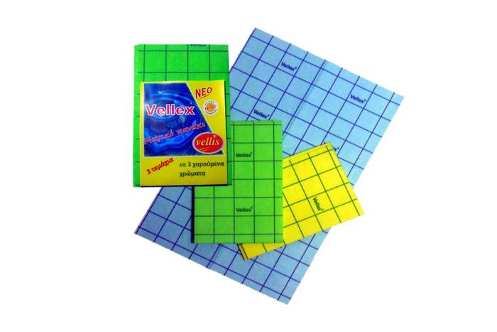 VELLEX μαγικό πανάκι 38x25cm 3τεμ