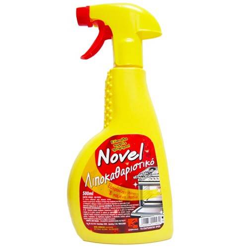 NOVEL υγρό καθαριστικό για λίπη και λάδια spray 600ml